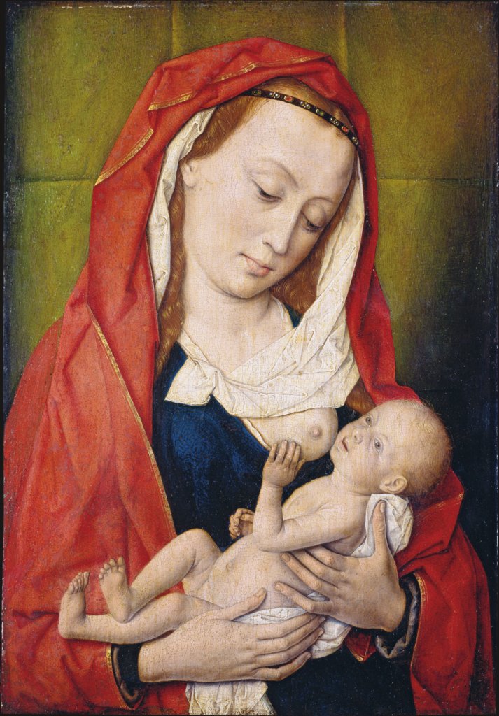 Madonna mit Kind, Dieric Bouts d. Ä.;  und Werkstatt