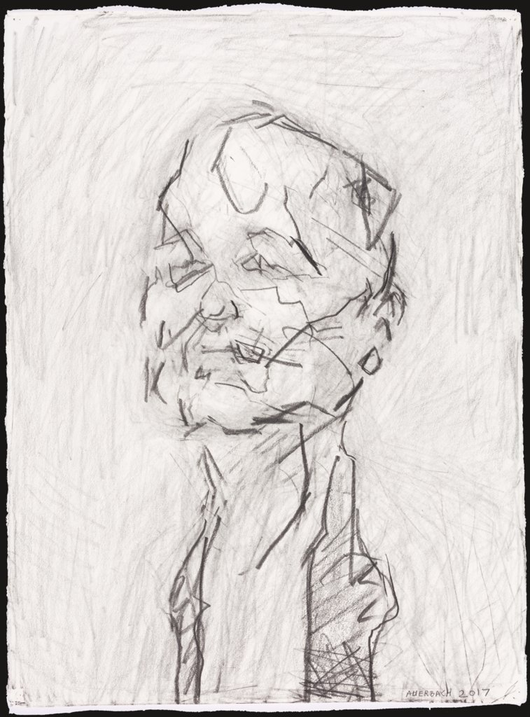 Self-Portrait, Frank Auerbach
