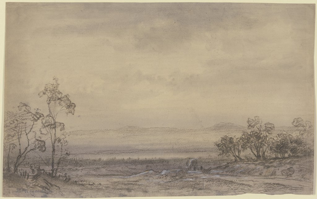 Heath landscape, Ernst Morgenstern