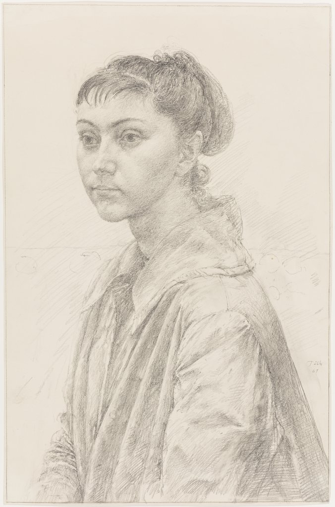 Portrait of Ingrid Ziglow, Werner Tübke