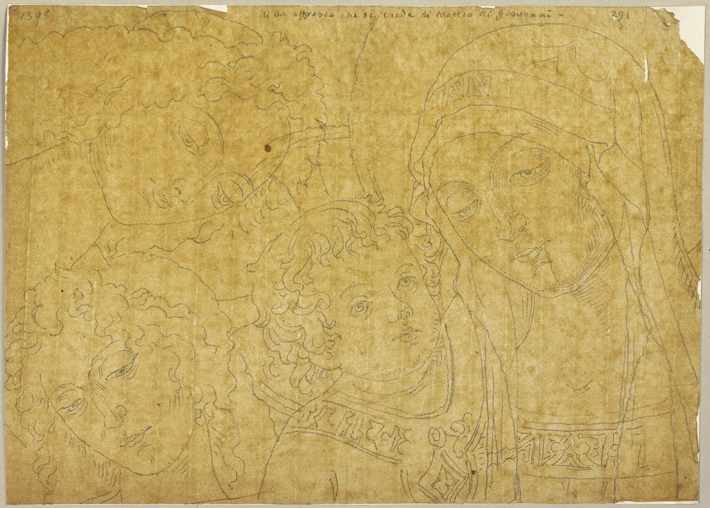 In der Art des Matteo di Giovanni, Johann Anton Ramboux, after Matteo di Giovanni;  circle
