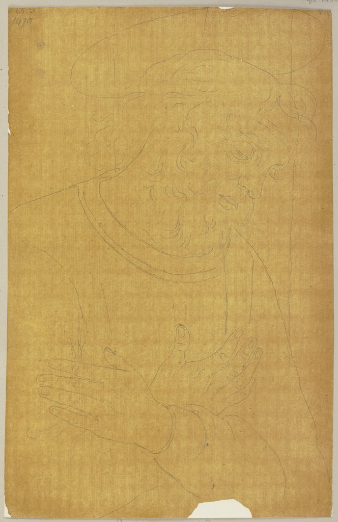 Aus dem Presepio al Monte bei Perugia, Johann Anton Ramboux, after Pietro Perugino