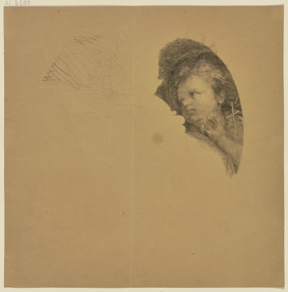 Der Johannesknabe aus Raffaels „Madonna della Sedia“, Eugen Eduard Schäffer, after Raphael