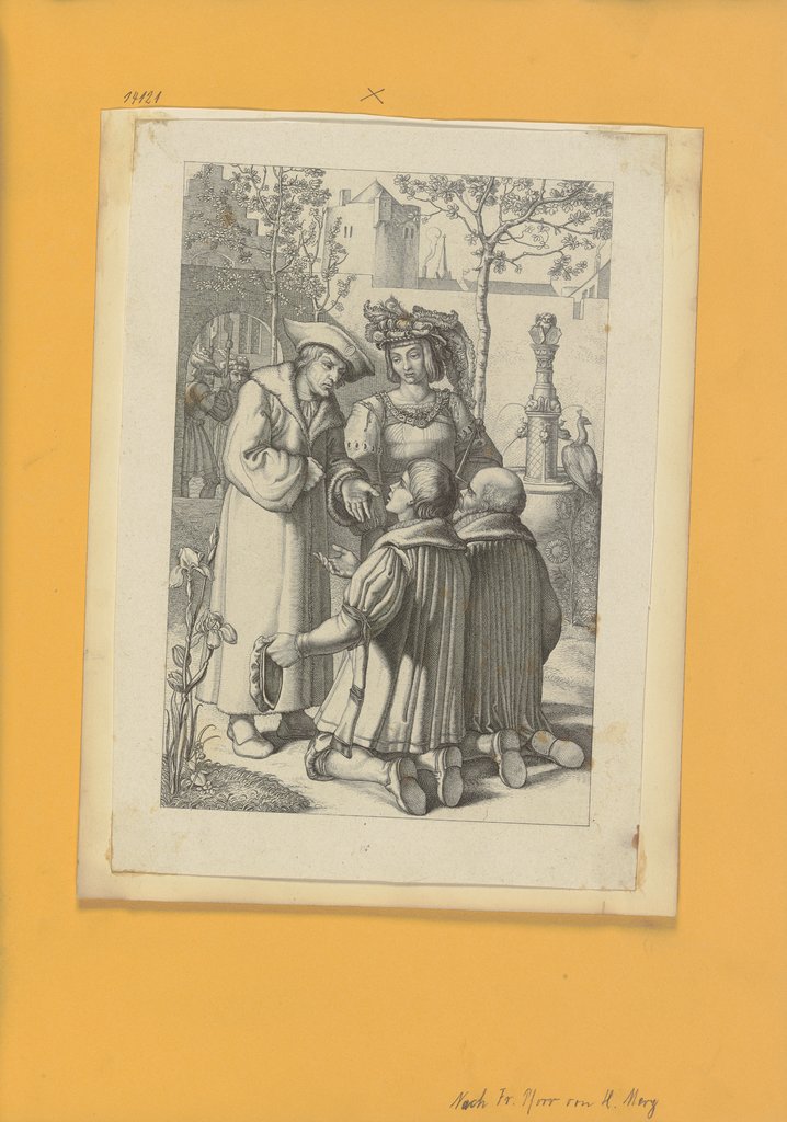 Klebealbum der Marie Auguste Emilie Freiin von Günderrode, Seite 76, Unknown artist