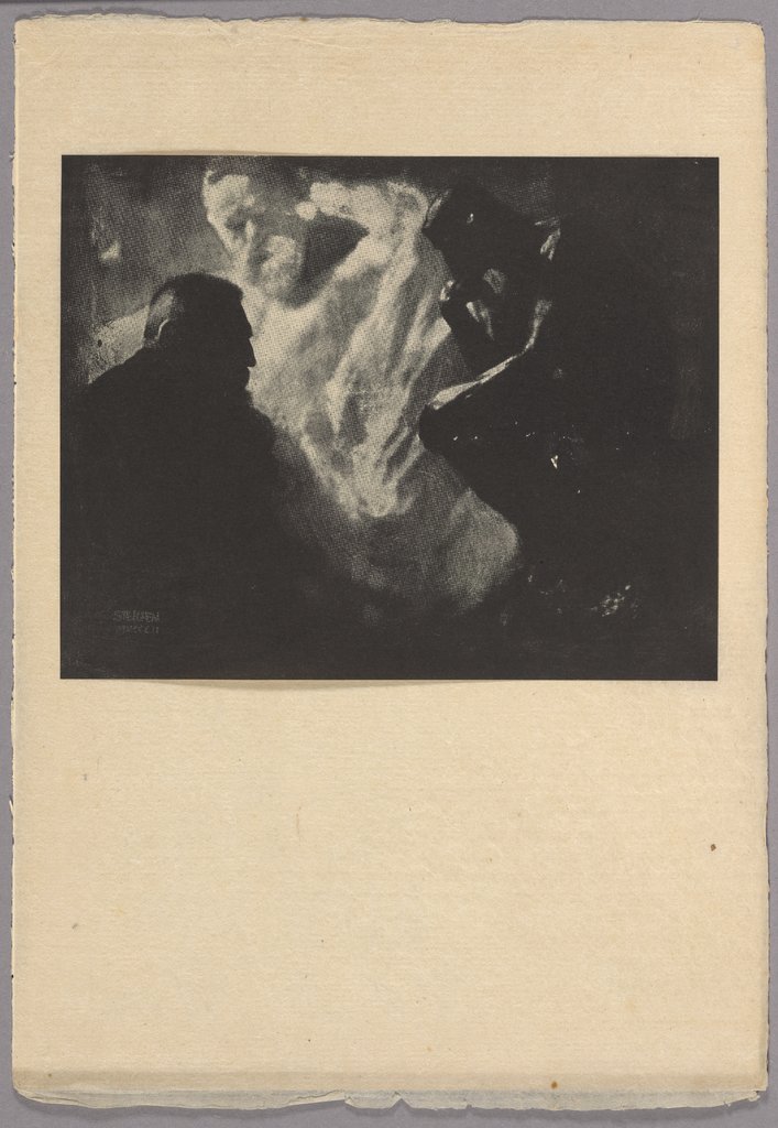 Rodin - The Thinker, Edward Steichen