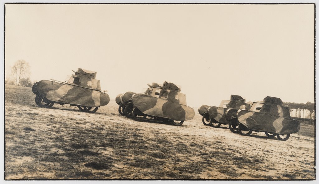 German VWs Made to Look Like Tanks, Margaret Bourke-White