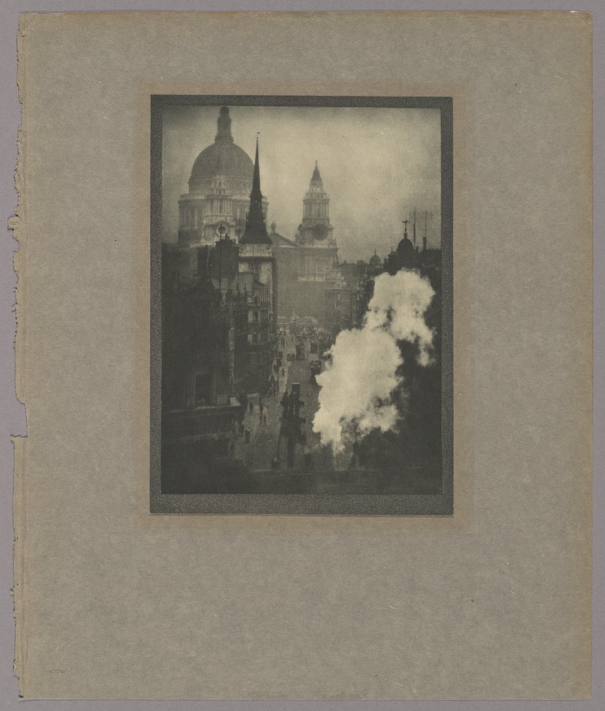 St. Paul's from Ludgate Circus, Alvin Langdon Coburn