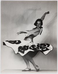 The Dancer Ines Wellin, Lotte Jacobi