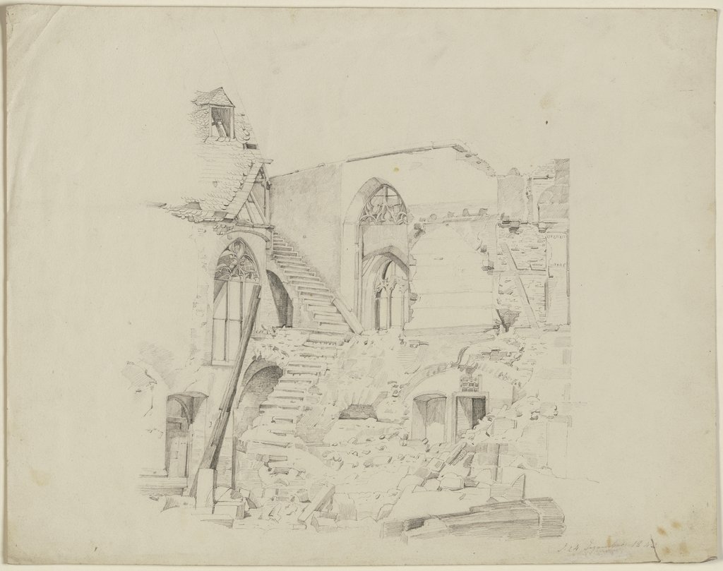 Inside of a ruin, Victor Müller