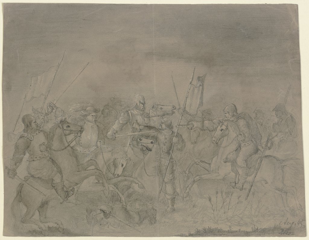 Knight battle, Victor Müller