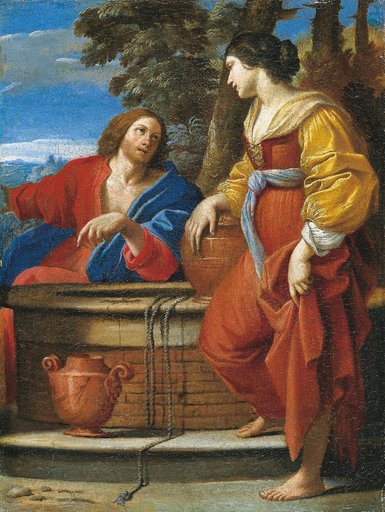 Christus mit der Samariterin am Brunnen