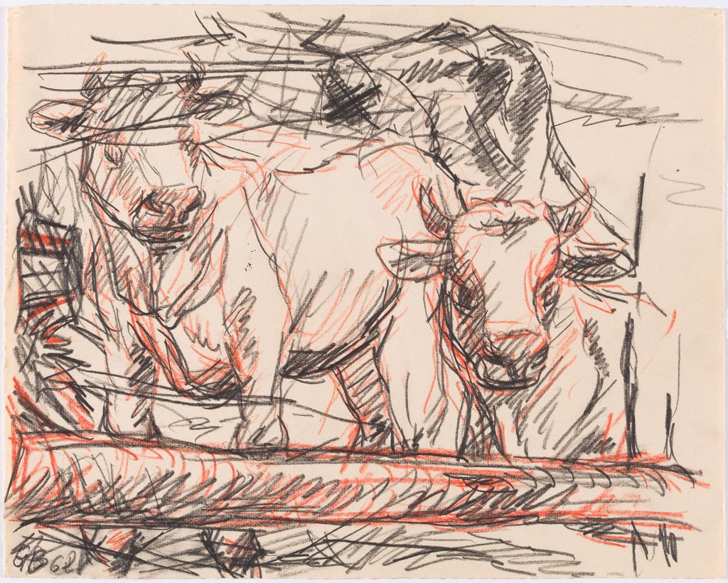 Cows, Georg Baselitz