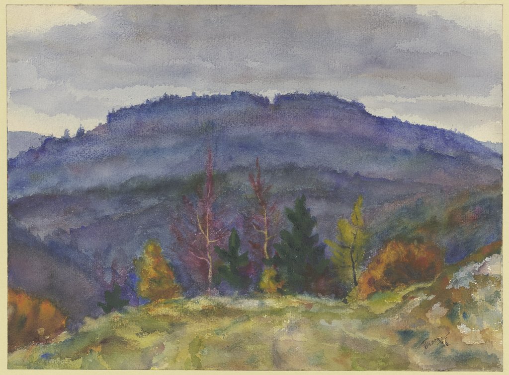 Berglandschaft, Friedrich Mook