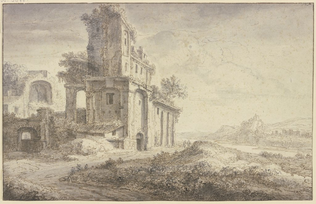 Römische Ruinen, Jan Asselijn