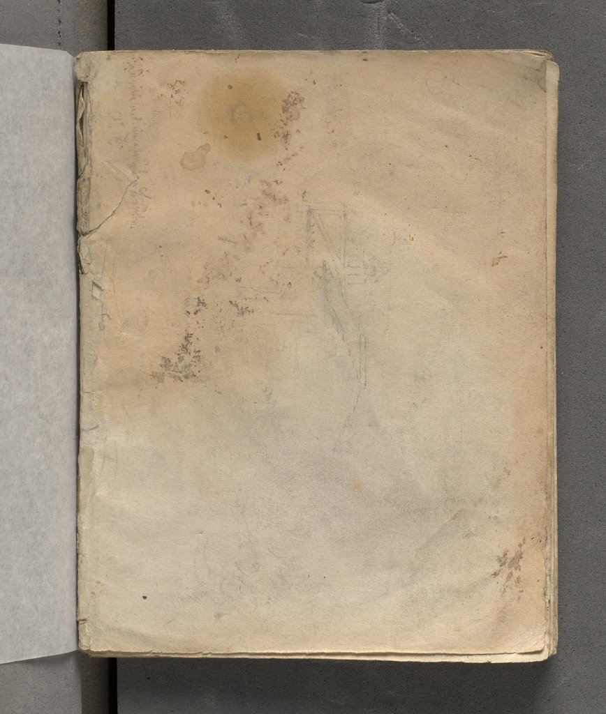 Skizzenbuch, Ludwig Metz;   attributed