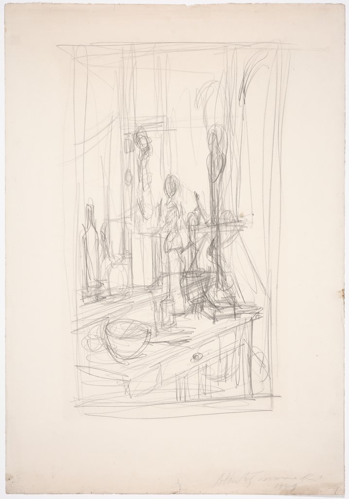 Ohne Titel (Atelier), Alberto Giacometti
