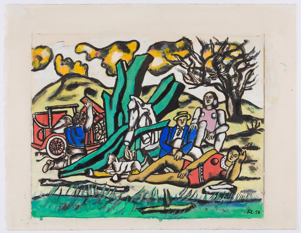 La partie de campagne, Fernand Léger