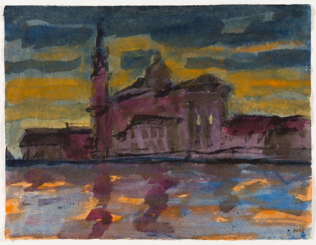 San Giorgio Maggiore in Venedig, Emil Nolde
