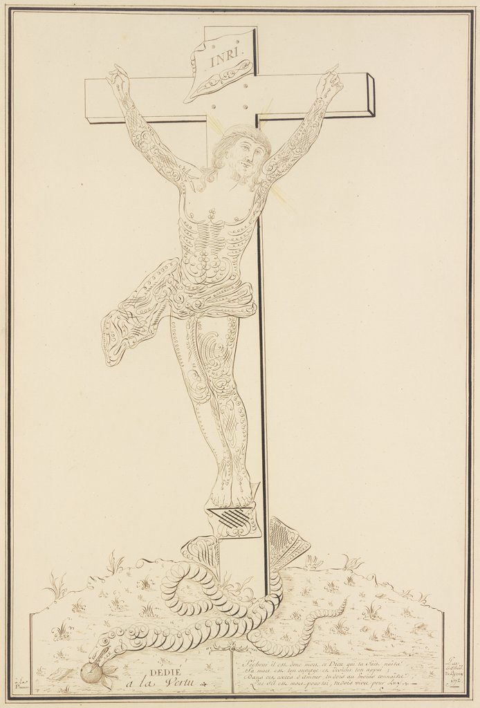 Christ on the cross, Pierre Jean Paul de Berny