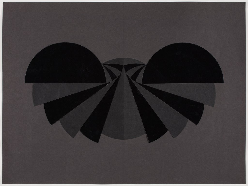 Schichtung mit geteilten Kreisflächen, Karl-Heinz Adler