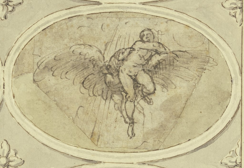 The abduction of Ganymede, Cherubino Alberti;   ?