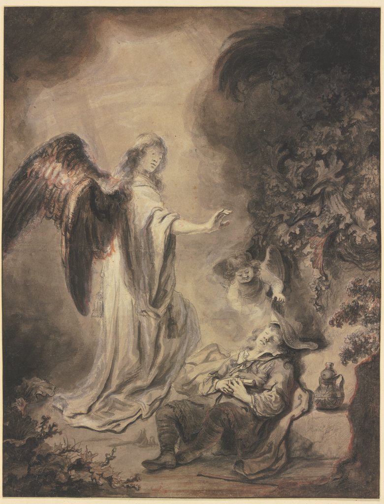 Der Engel erscheint Jacob im Traume, Ferdinand Bol