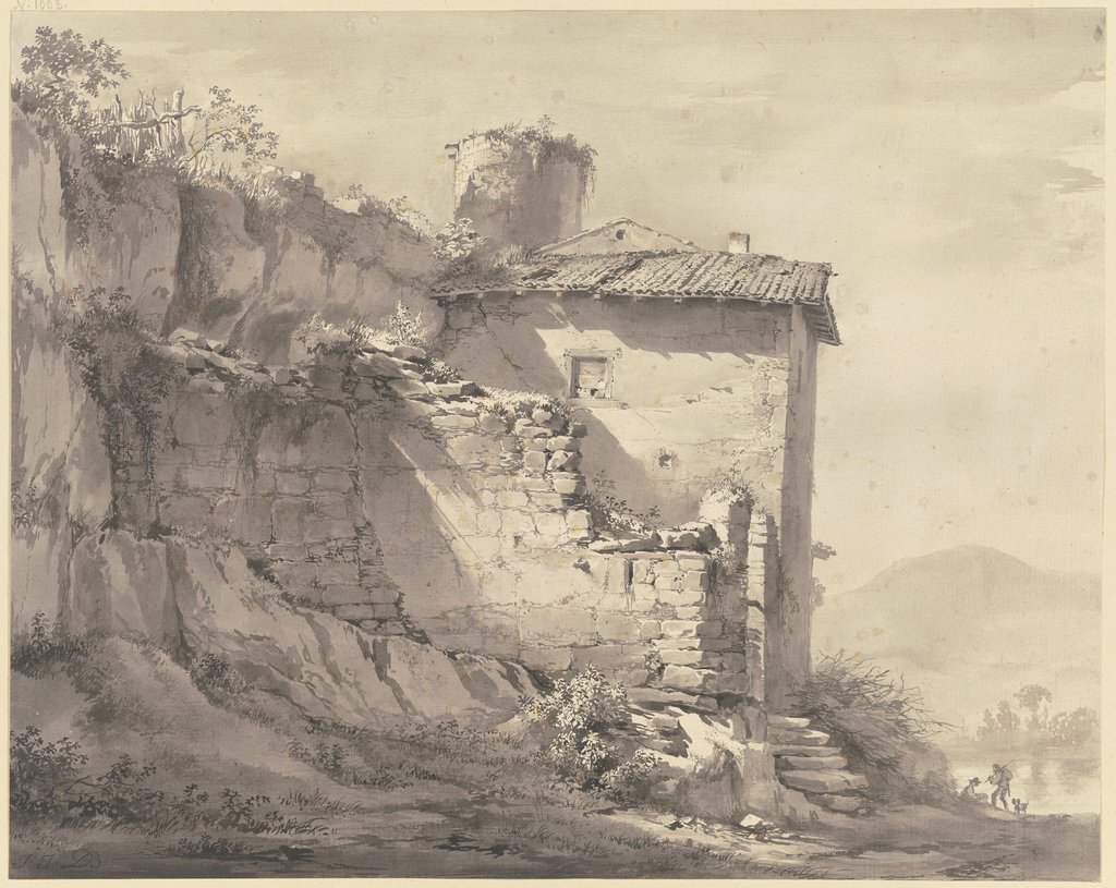 Ruins in Dargoire, Jean-Jacques de Boissieu