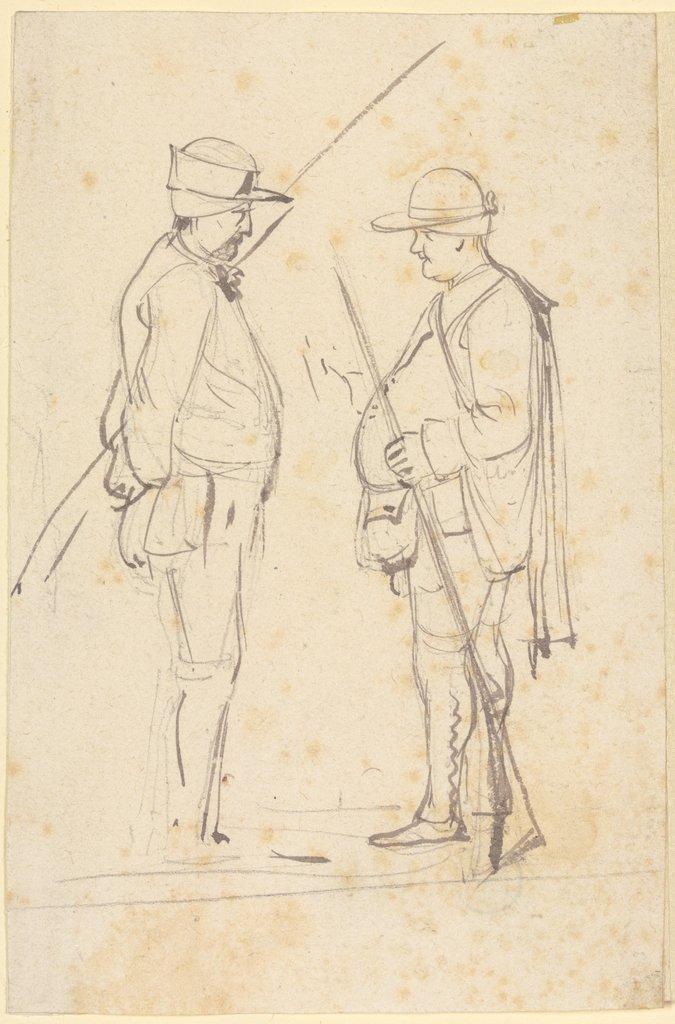 A hunter and an angler, Jean-Jacques de Boissieu