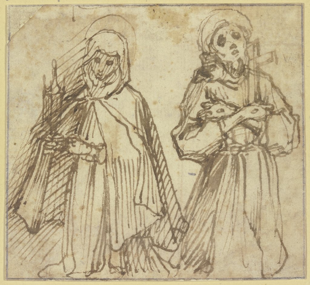 Die Heilige Agatha und der Heilige Franziskus kniend, Bartolomeo Ramenghi;   ?