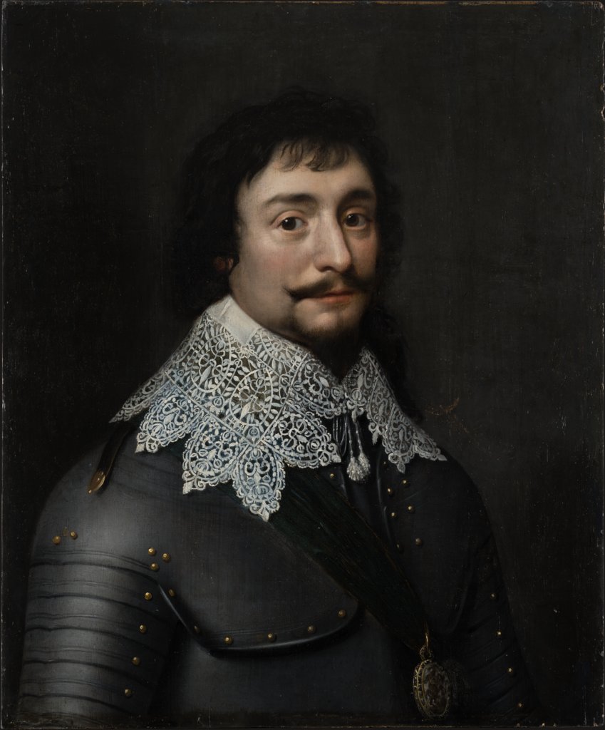 Portrait of Frederick V of the Palatinate (The Winter King), Michiel van Miereveld;  and workshop