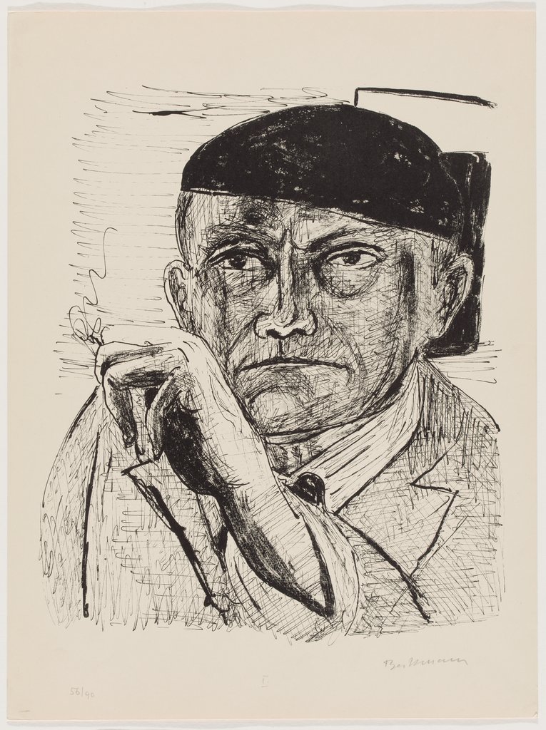 Selbstbildnis, Max Beckmann
