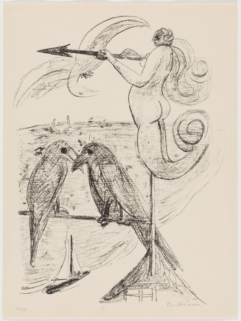 Wetterfahne, Max Beckmann