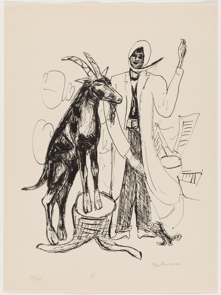 Der Bock, Max Beckmann