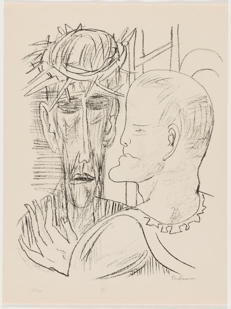 Christ and Pilate, Max Beckmann