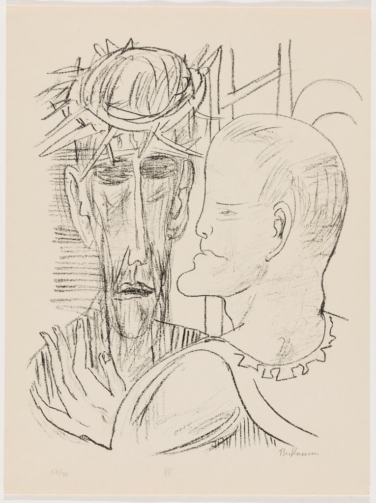 Christus und Pilatus, Max Beckmann