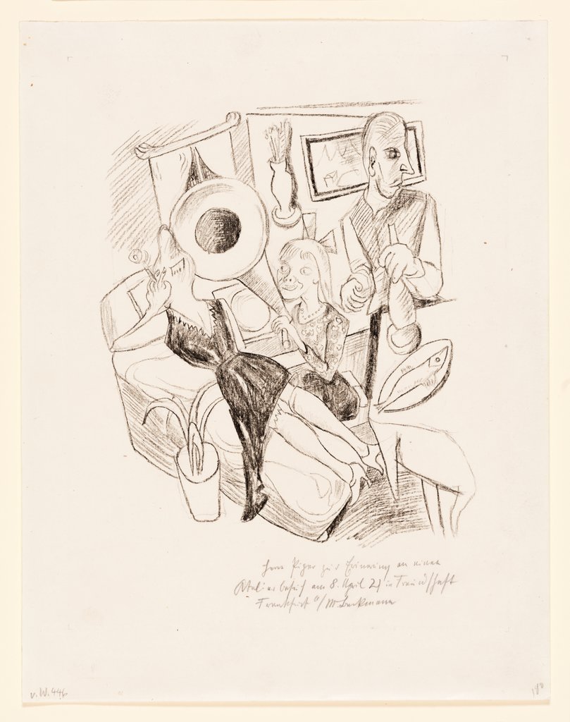 Furnished, Max Beckmann