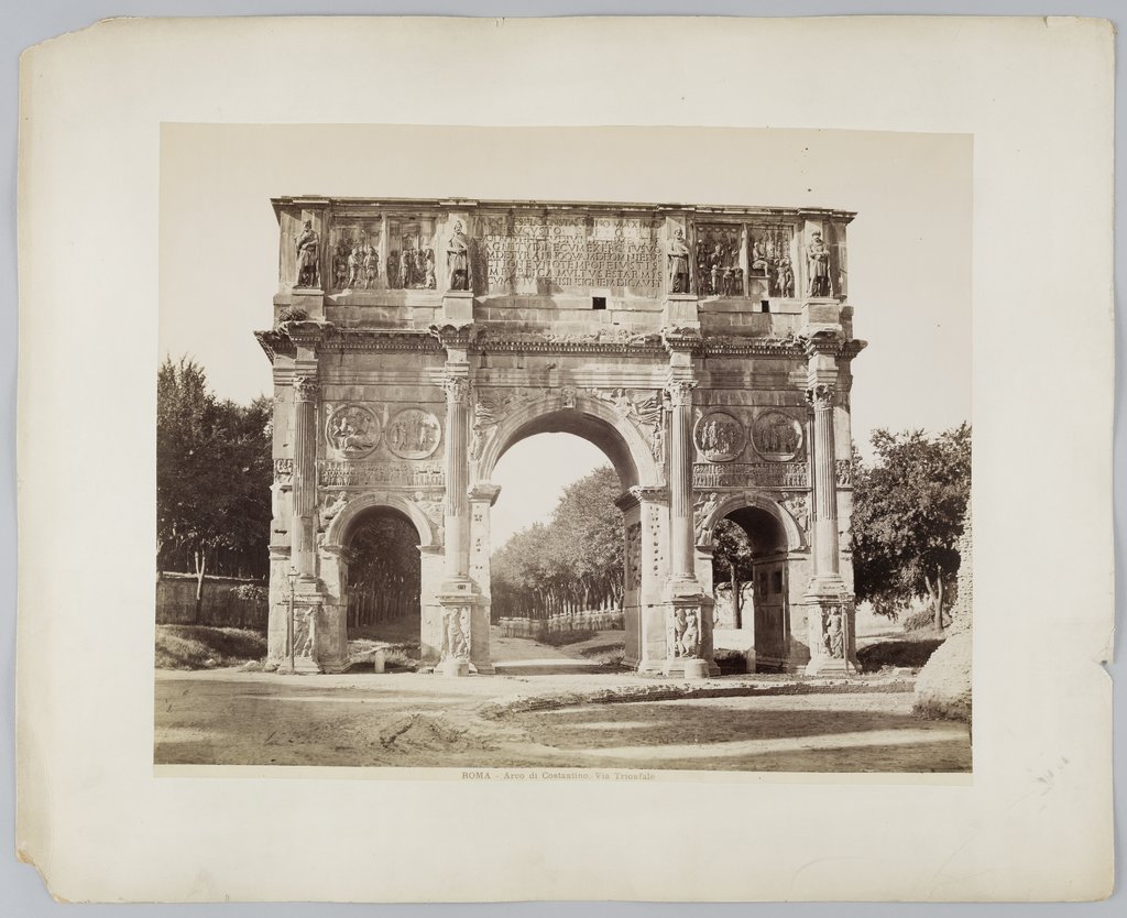 Rome: Arch of Constantine, Unknown, 19th century