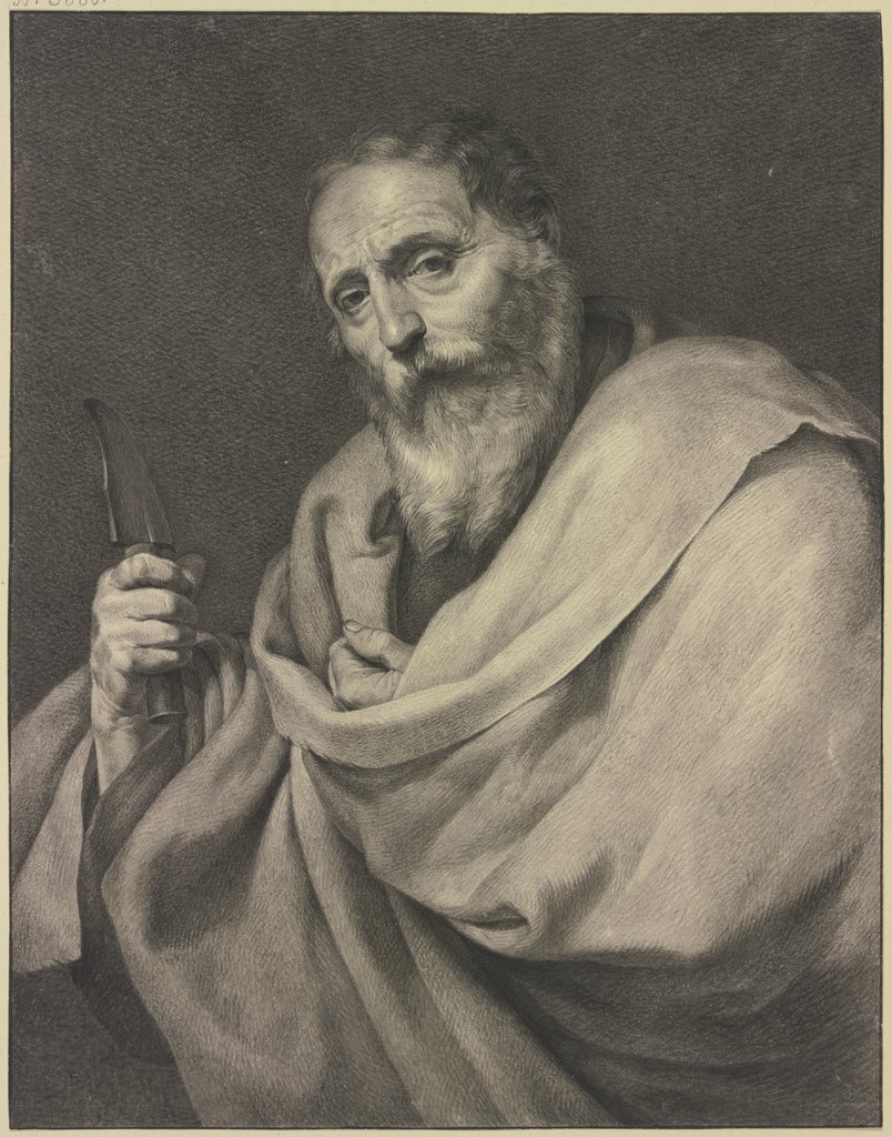 Saint Bartholomew, Johannes Pieter de Frey, after Jusepe de Ribera