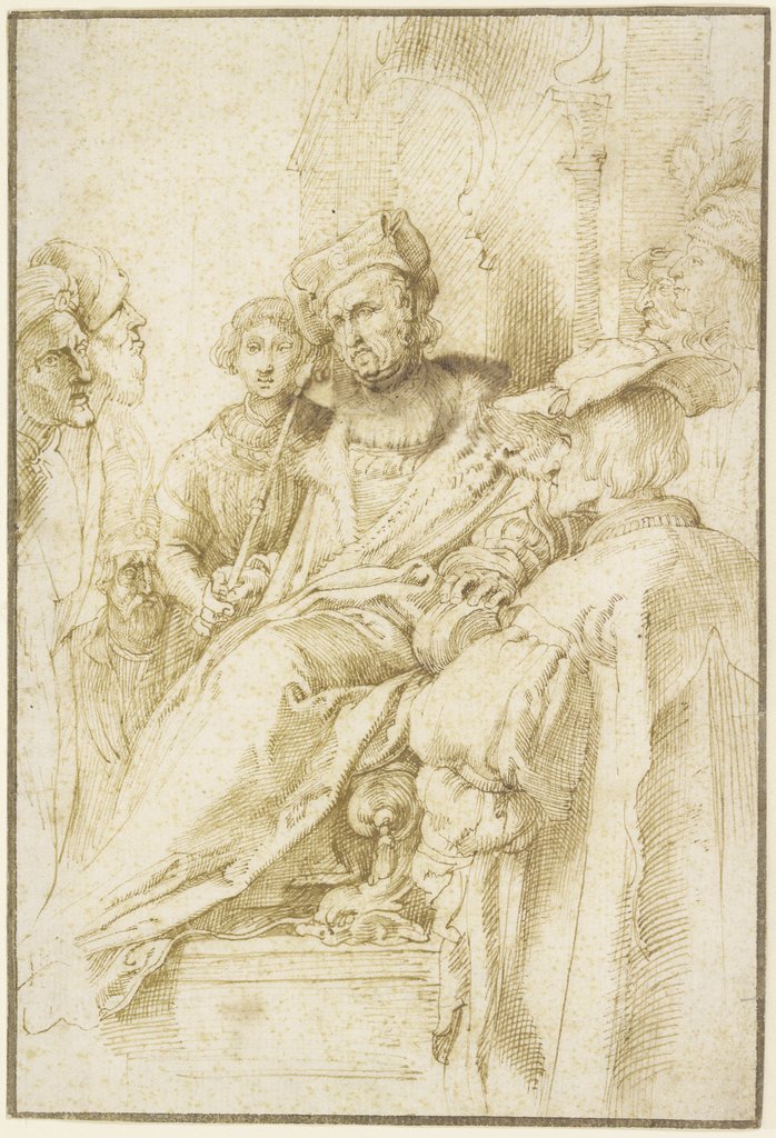 Pilatus, Peter Paul Rubens, nach Hendrick Goltzius