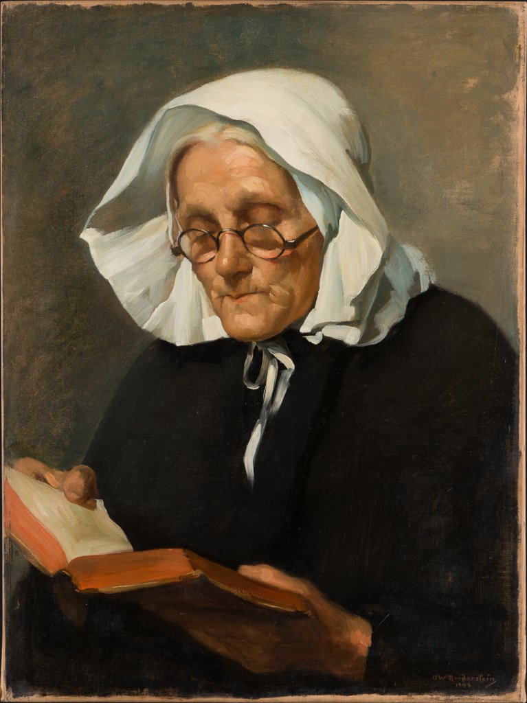 Lesende alte Frau, Ottilie W. Roederstein