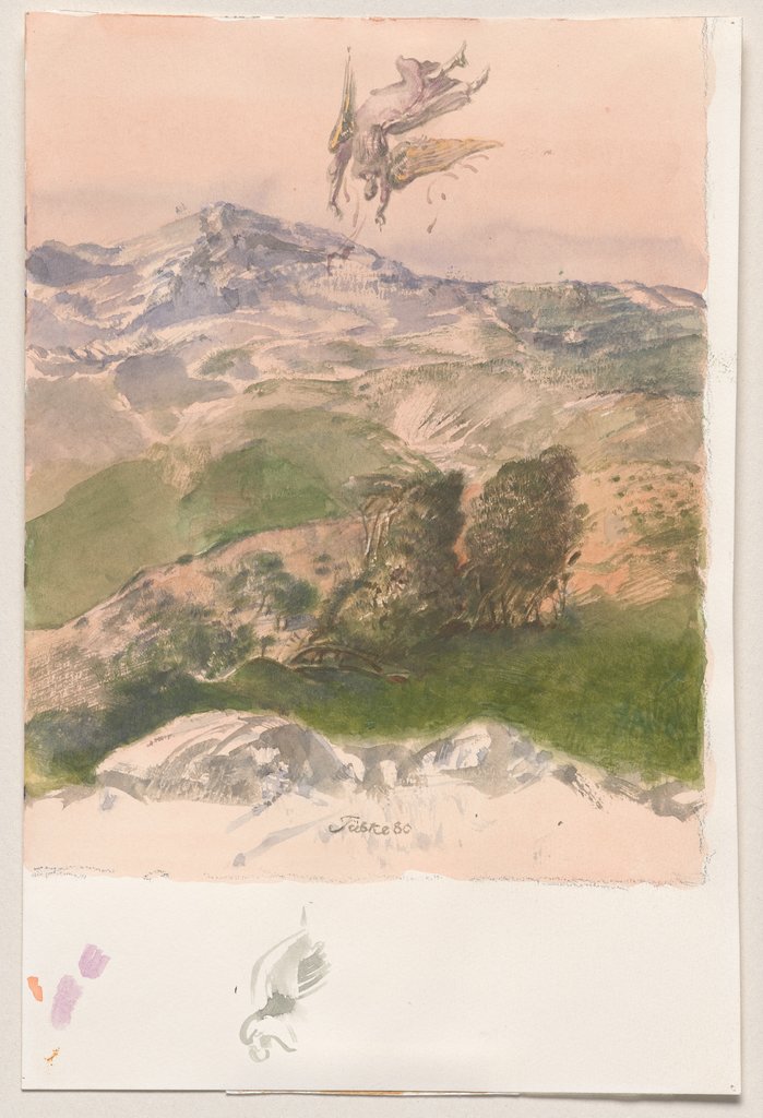 Icarus over the Vitosha Mountains, Werner Tübke