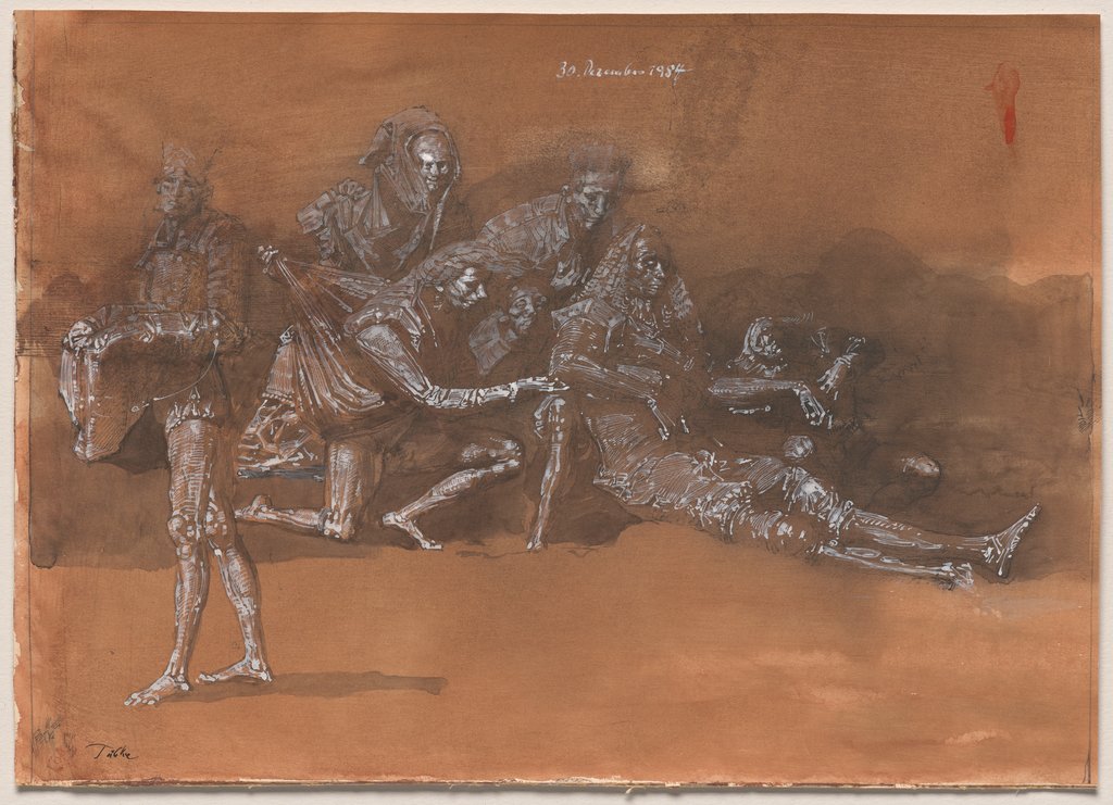 The Death of the Magician, Werner Tübke