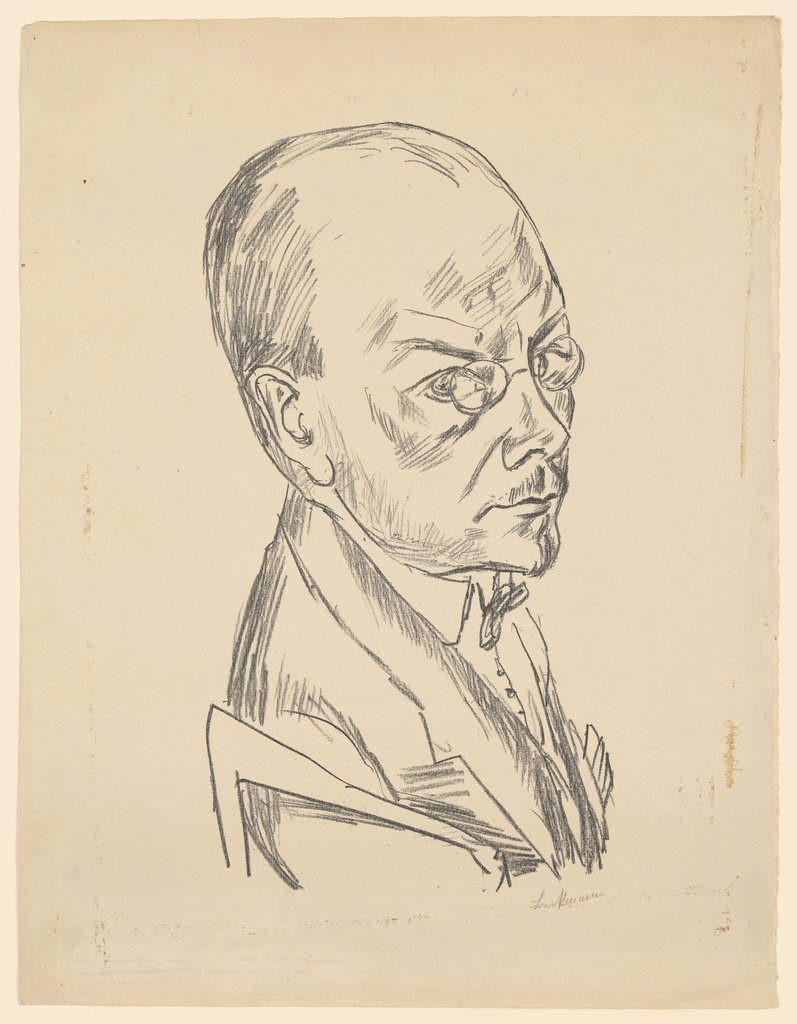 Bildnis Georg Swarzenski, Max Beckmann
