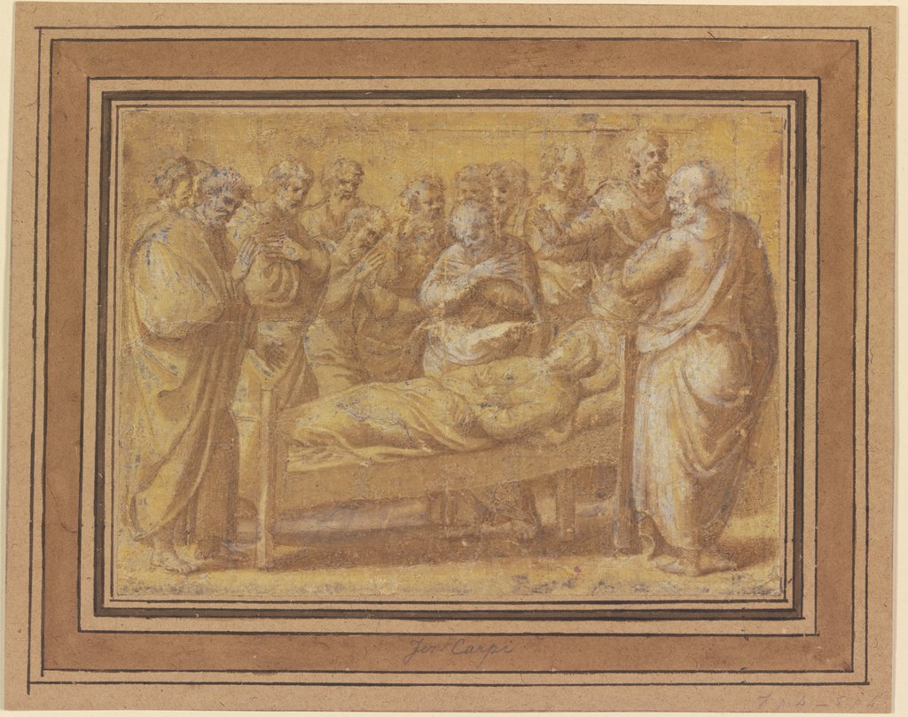 Mary's death, Girolamo da Carpi
