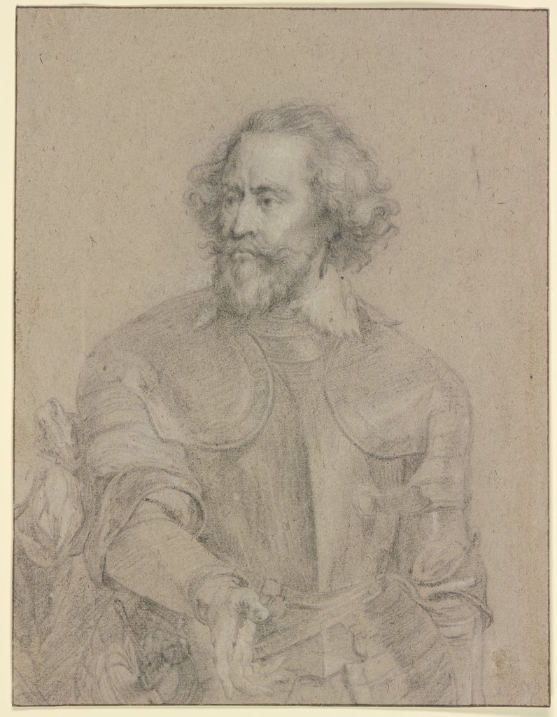 Heinrich von dem Bergh, Anthony van Dyck;  imitator