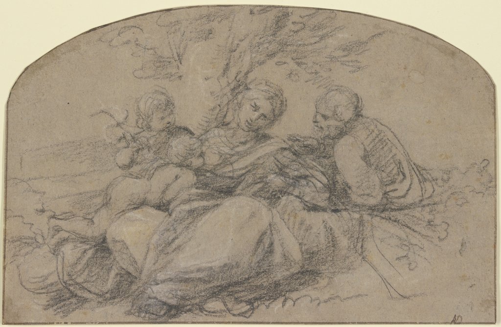Die Heilige Familie unter einem Baum, Anthonis van Dyck;   ?
