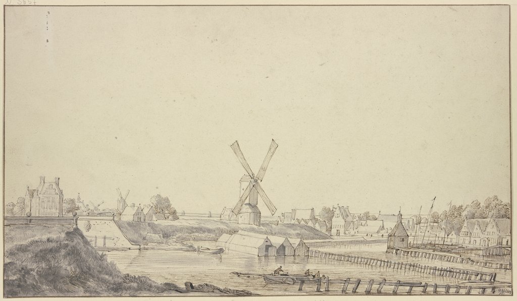 De oude Jachthaven van den Amstel te Amsteldam, Jacob Esselens