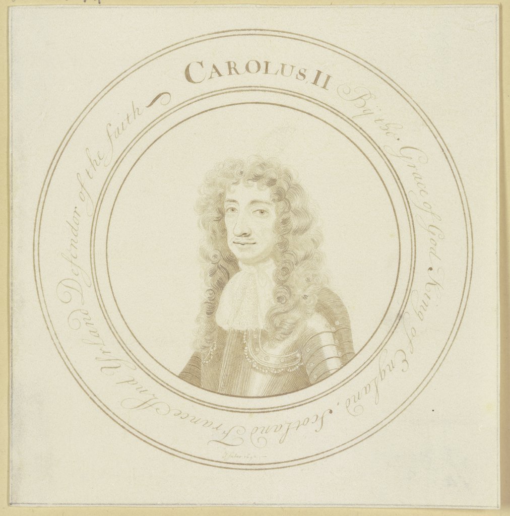 Charles II of England, John Faber d. Ä.