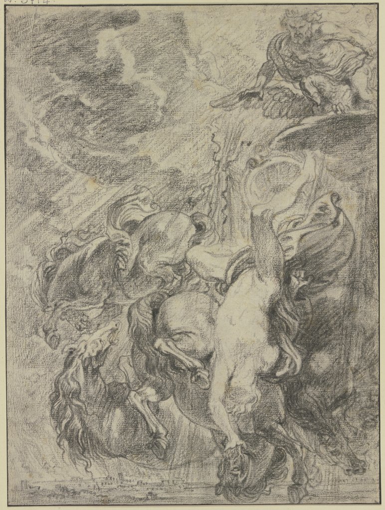 The fall of Phaeton, Abraham van Diepenbeeck