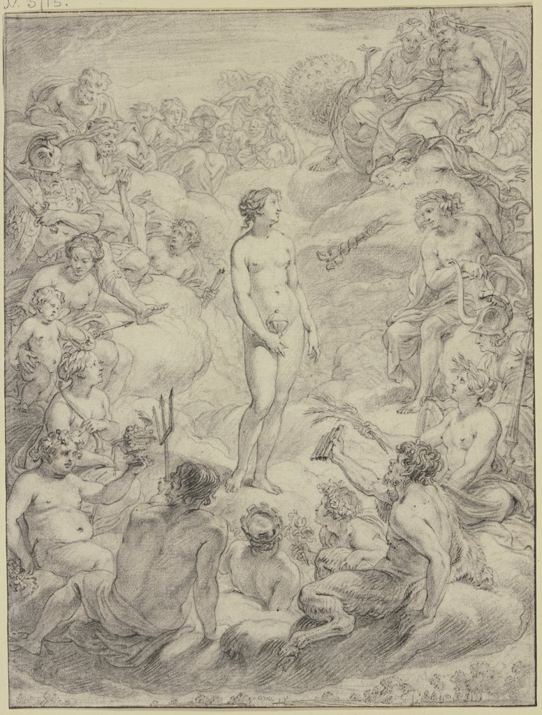 Pandora im Olymp, Abraham van Diepenbeeck